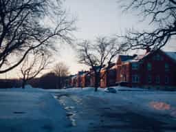 snow-sunset